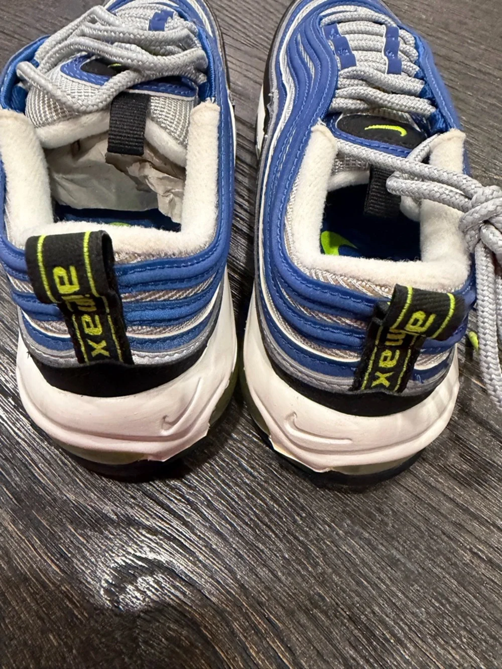 Nike Air Max 97 OG Women's Size 6 Atlantic Blue Reflective Shoes